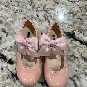 MiniBella Pink Kids Tap Shoes